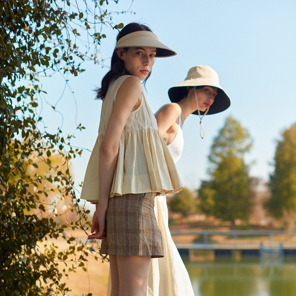 Mũ lưỡi trai OhSunny che nửa đầu chống tia cực tím và Uv tiện dụng UPF50+