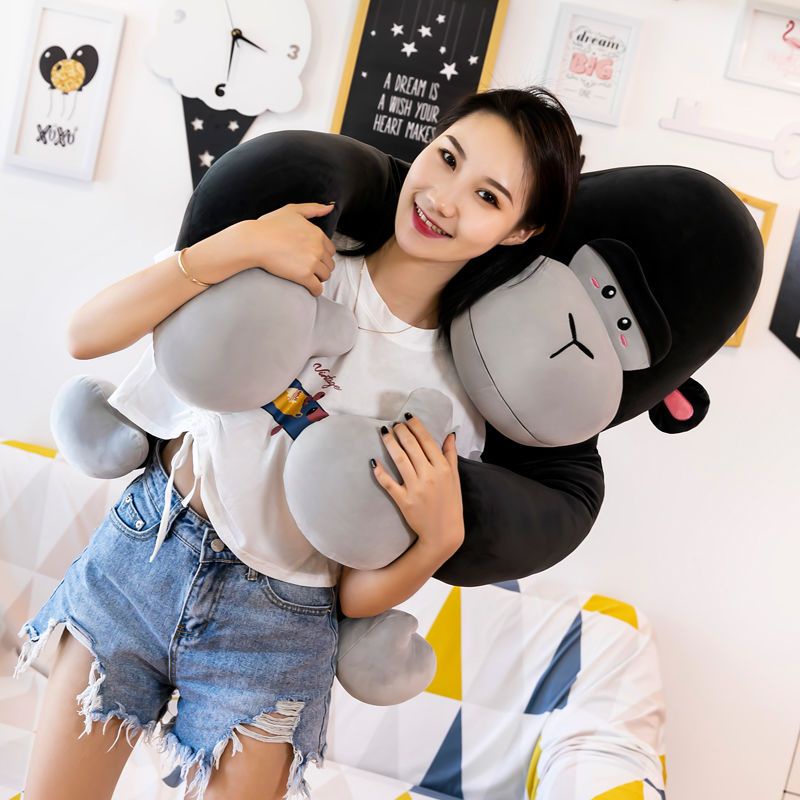 Thú Nhồi Bông Hình Khỉ Đột Dễ Thương Cho Bé