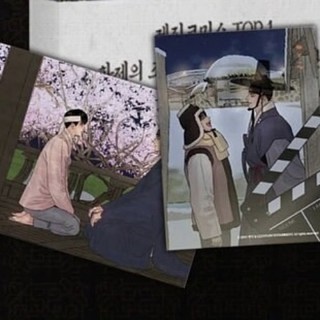 Set ảnh postcard bản giới hạn painter of the night 2