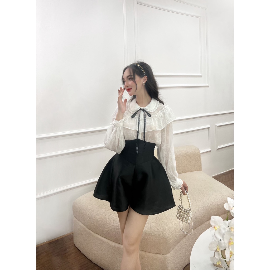 Quần đùi eo giả corset Chillgals hàng thiết kế QU-001