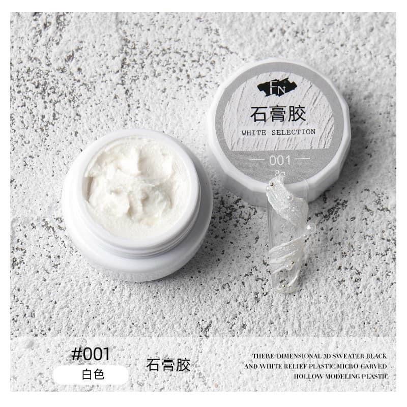 Gel xi măng hủ trắng màu trắng (Hủ)