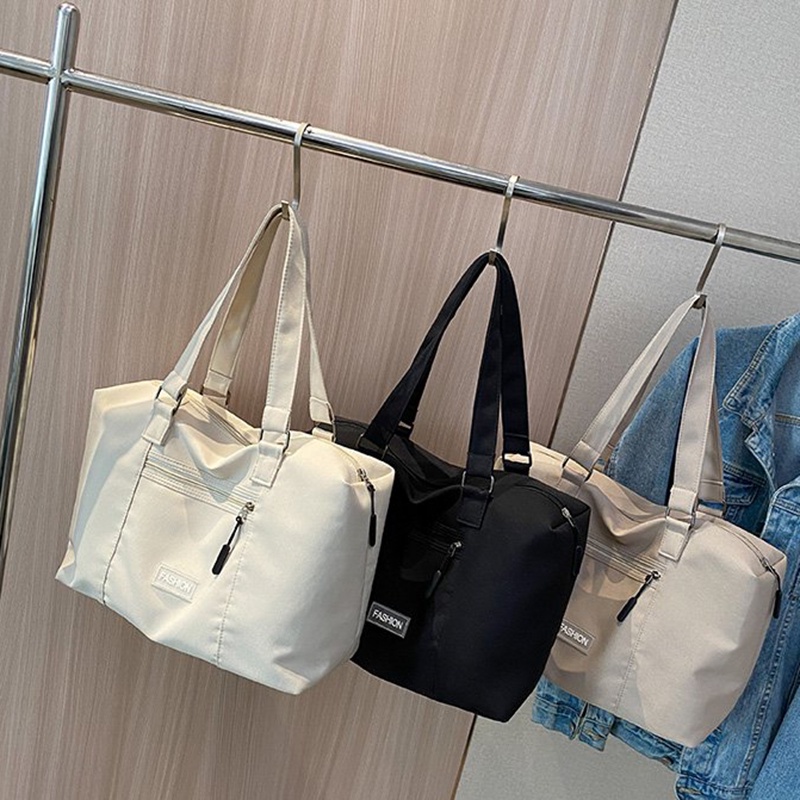 Túi Đeo Vai Bằng Vải nylon Sức Chứa Lớn Thiết Kế Đa Dạng Đơn Giản Cho Nữ