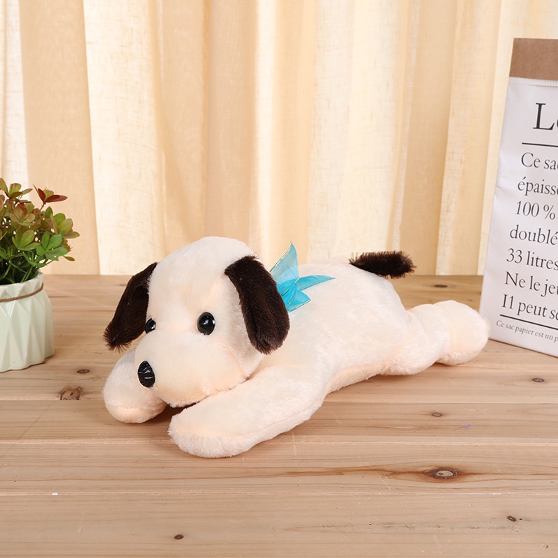 Thú Nhồi Bông Hình Chú Chó Nhiều Màu Sắc Có Đèn LED Dễ Thương 50cm