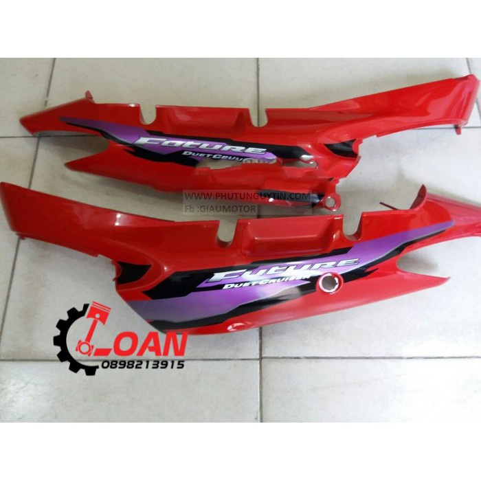 DÀN ÁO FUTURE 1 MÀU ĐỎ TƯƠI ZIN HONDA CHÍNH HÃNG - VJC SÀI GÒN
