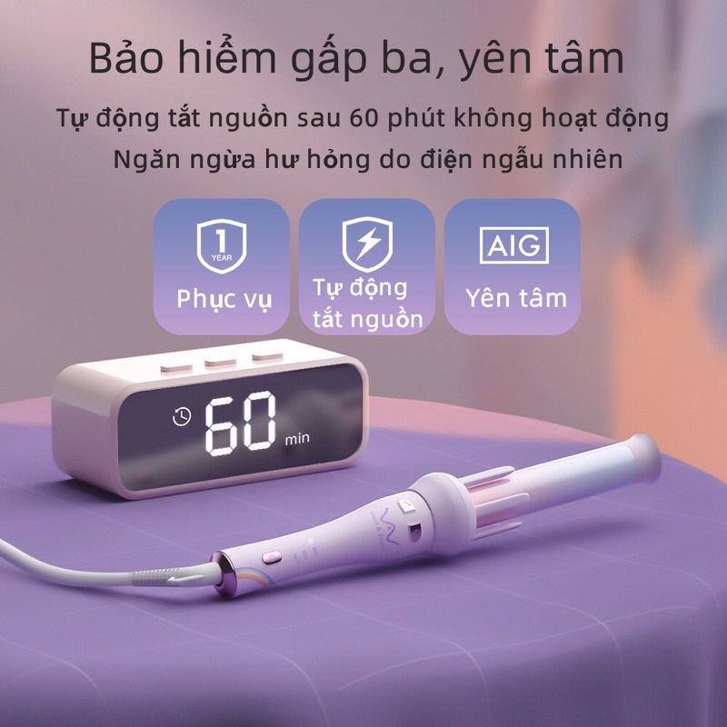 Máy Uốn Tóc Tự Động Thế Hệ Thịnh Hành 4Gen