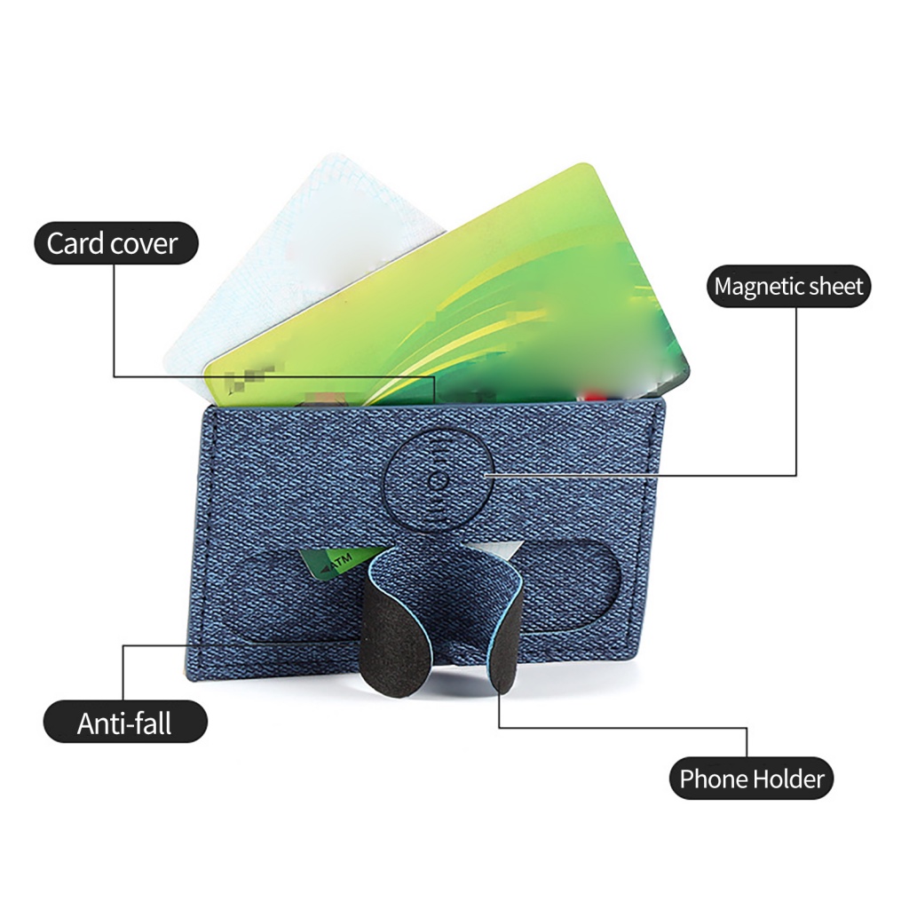 Ví giữ thẻ dán điện thoại LENOVO nam châm siêu mỏng đa năng tiện lợi