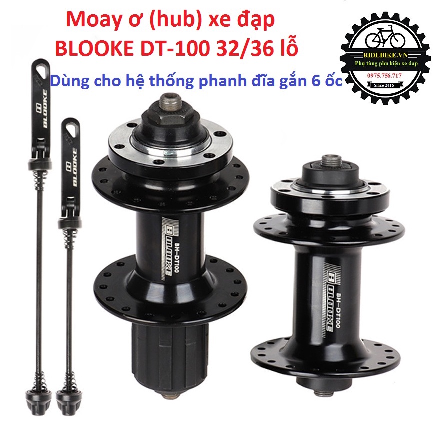 Moay ơ (hub) xe đạp BLOOKE DT-100