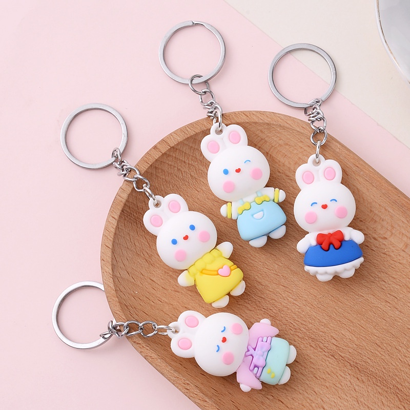 Móc Chìa Khóa Hình Thỏ Melody Hoạt Hình Dễ Thương