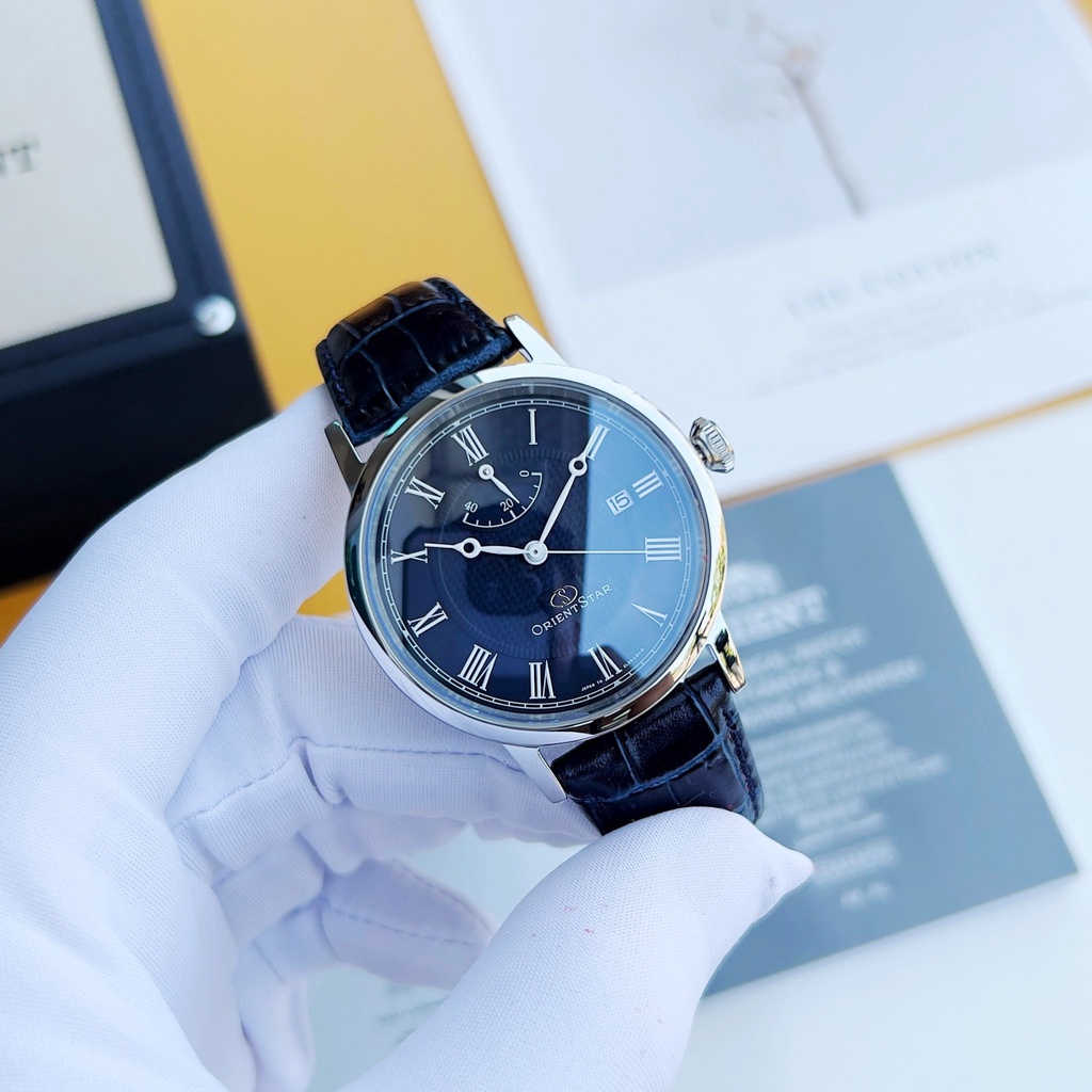 Đồng hồ nam dây da Orient Automatic Star SEL09003D0 Bản Nội Địa Nhật