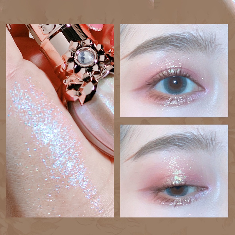 Phấn Mắt Dạng Lỏng Ánh Kim Tuyến Lấp Lánh Trang Điểm Nổi Bật