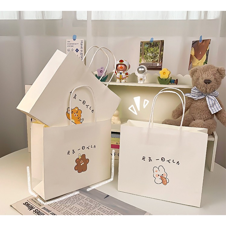 Túi Giấy Đựng Quà Tặng Hình Thú Cưng Dễ Thương