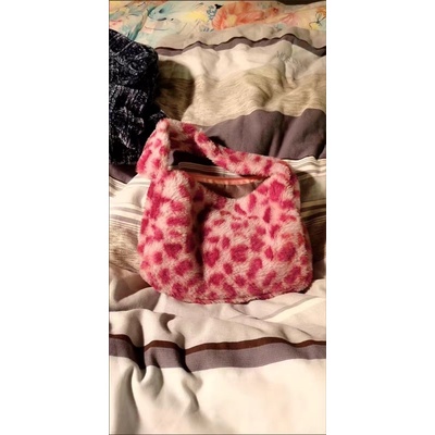 Túi xách đeo tay nữ hoạ tiết da beo báo đốm phong cách Mai Âm Nhạc nữ tính, Túi xách đeo vai nữ thời trang da beo