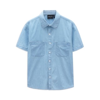 Áo Sơ Mi Denim Short Sleeves