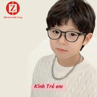 Kính em bé gọng Silicone siêu dẻo, chống ánh sáng xanh cho lứa tuổi từ 6-12 mã H3101