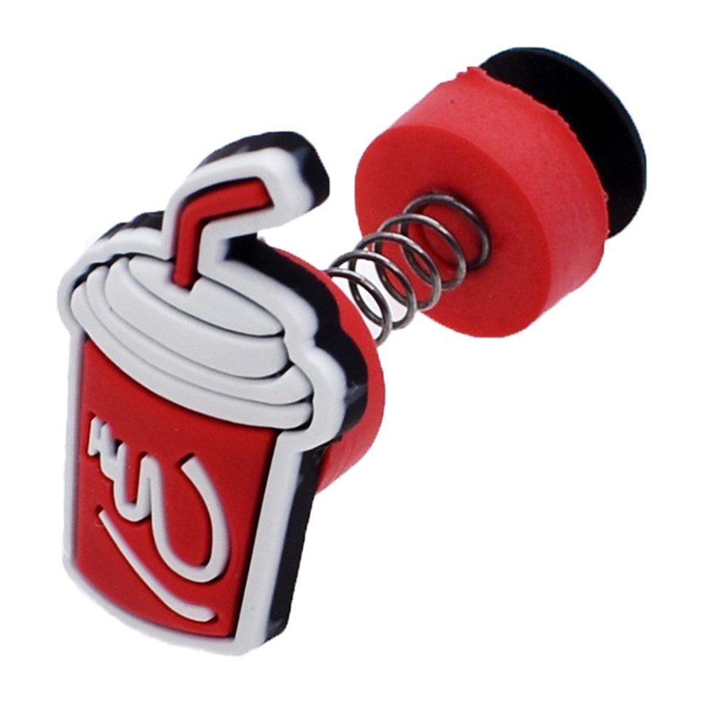 Khóa Lò Xo Bằng Cao Su PVC Mềm Hình Hoa Thời Trang Cổ Điển