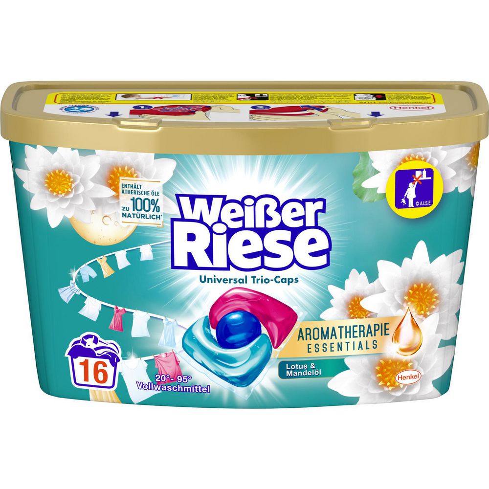 _Nước giặt dạng viên Weiber Riese - Hộp 18 viên