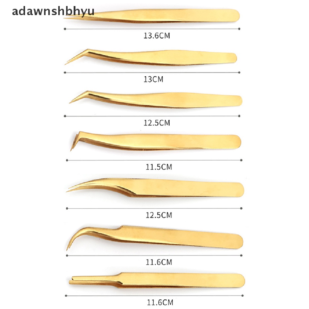 Nhíp Nhổ Lông Mi / Lông Mày Bằng Thép Không Gỉ Chống Tĩnh Điện