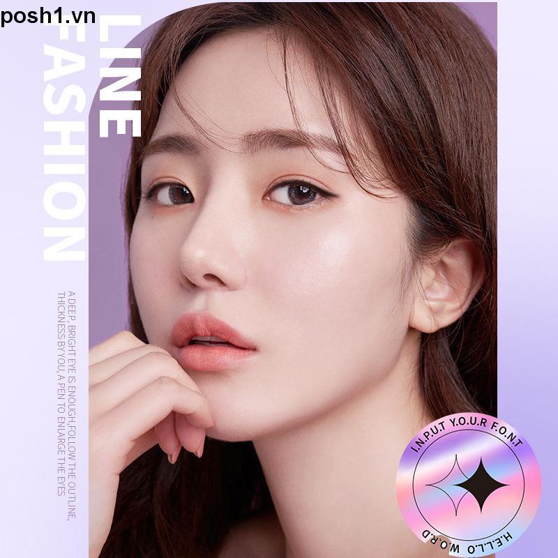 💌Bút Chì Sáp Kẻ Mắt Kẻ Mí Mắt, Bọng Mắt Lameila SVMY Đầu Mảnh 1.7mm Chống Thấm Nước Lâu Trôi Km25