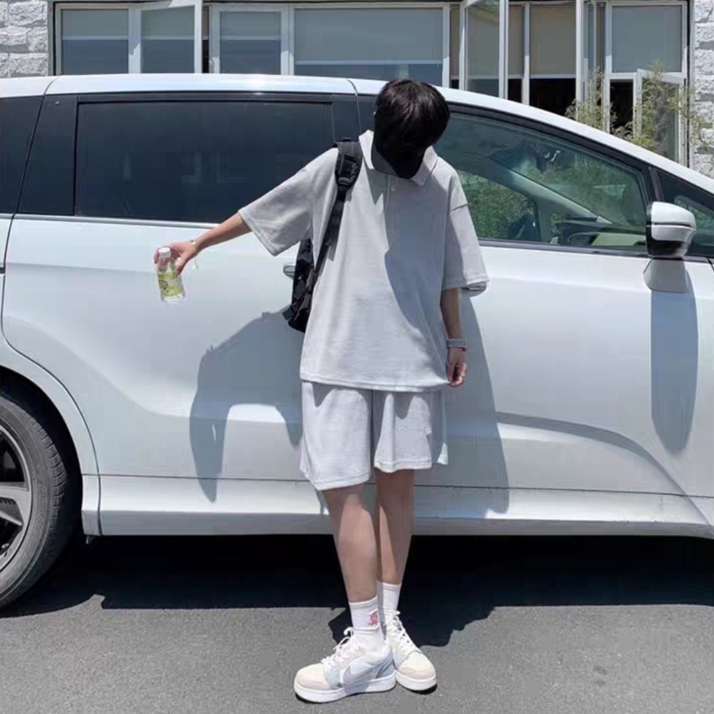 Set Quần Áo Thun Nam Thể Thao Form Rộng sozo SET NAM 90000193C2