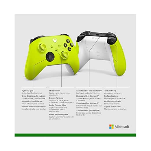 TAY CẦM XBOX SERIES X WIRELESS CONTROLLER ELECTRIC VOLT