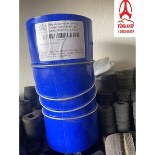 Ống nối cao su két turbo xe HOWO d100/d100*L225 AZ9725530070/1 ; LS-0247