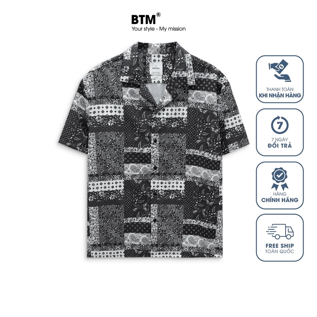 Sơ mi pijama BTM họa tiết paisley - 5.126 - BENTINO