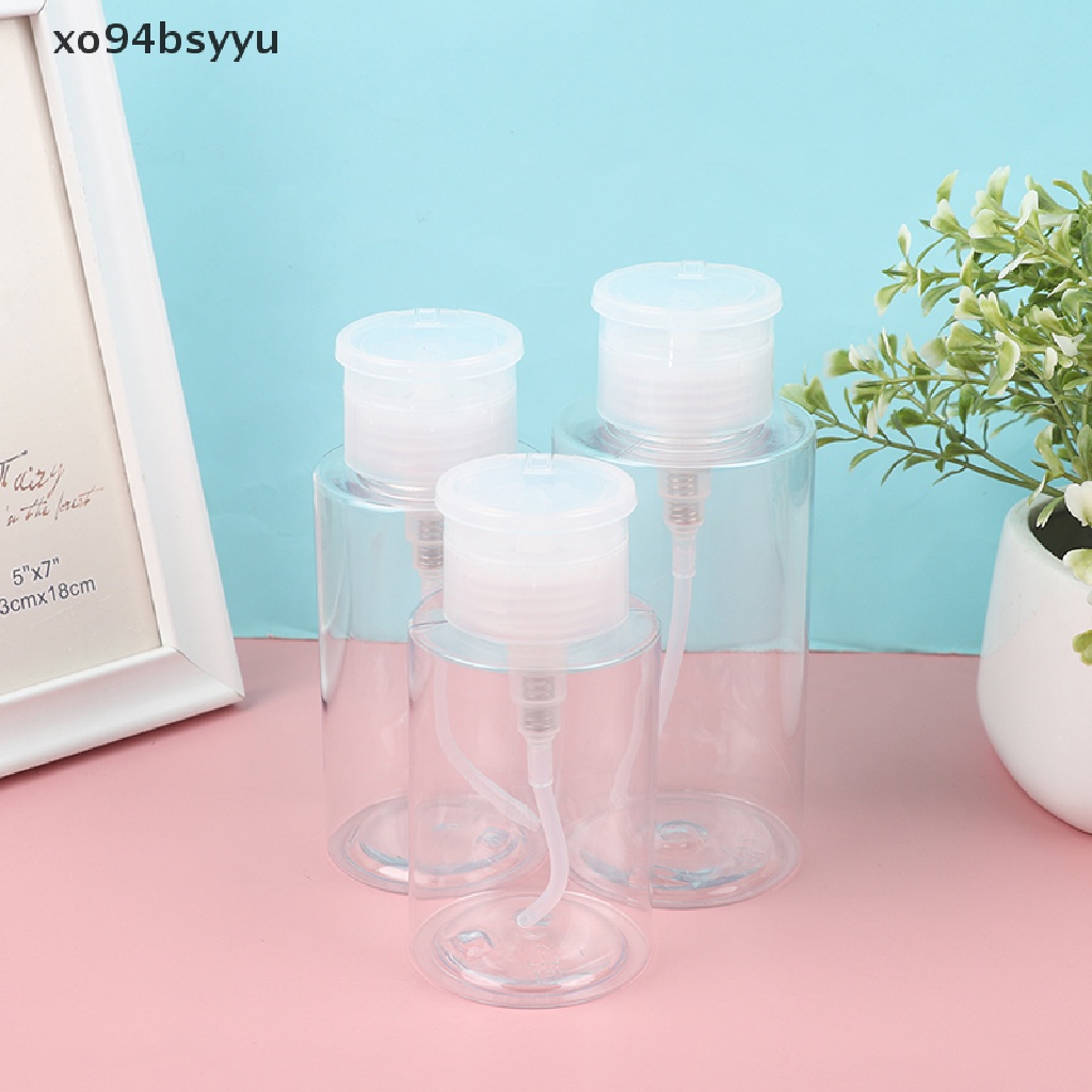 Lọ Nhựa Rỗng Đựng Dung Dịch Tẩy Sơn Móng Tay Tái Sử Dụng Được Xo94Bsyu 150 / 200 / 300ML