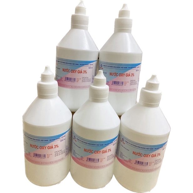 NƯỚC OXY GIÀ 3% Chai 500ml