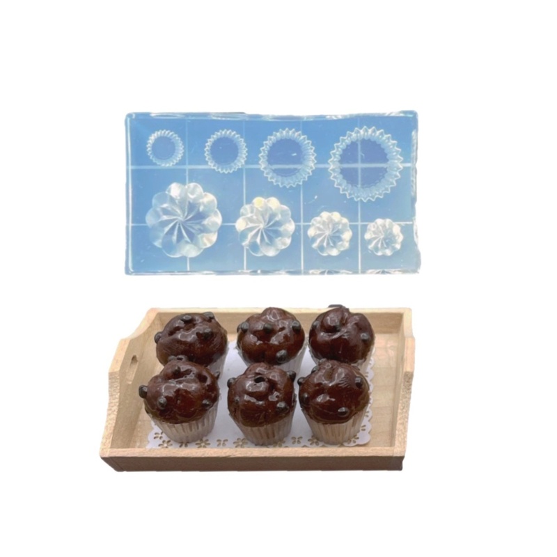 Khuôn Silicone Tạo Hình Làm Bánh Kẹo Hình Chiếc Lá 3D