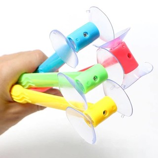 Que hít/ hút tranh flashcard que nhựa nhiều màu sắc