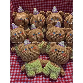 Thú bông handmade cúp bồ cute