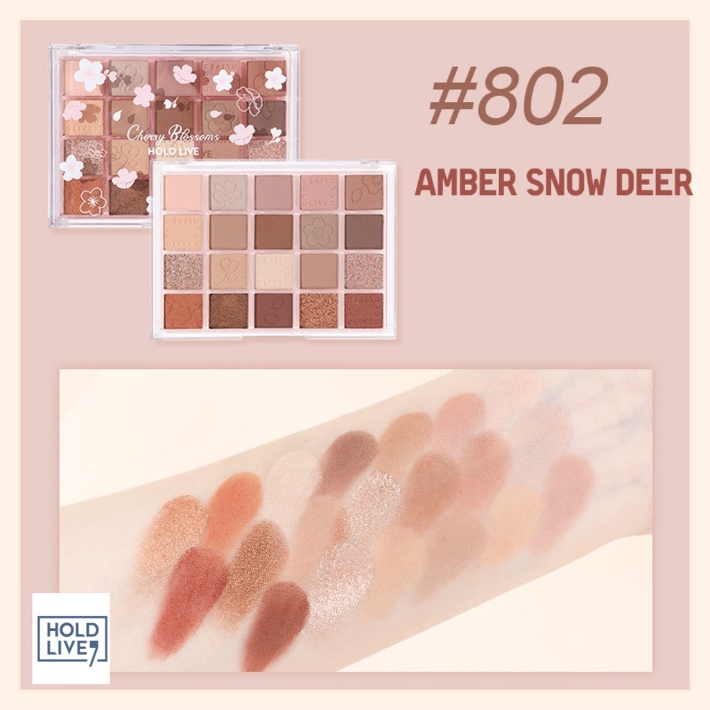 Bảng mắt 20 ô Hold live Evening sakura dance eyeshadow palette