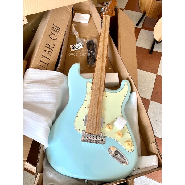 Guitar điện Sqoe SEST-600 Roasted Maple Rẻ-Hay-Đẹp
