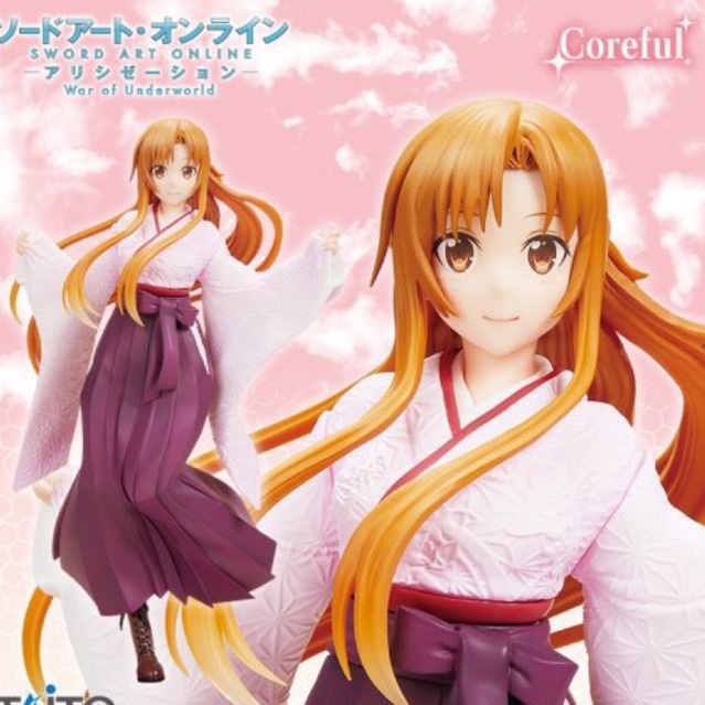 Mô hình Asuna Sakura . Sword Art Online - Asuna - Coreful Figure - Wa Style ver.