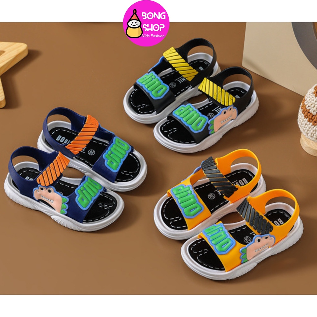 Dép sandal trẻ em phong cách hàn quốc cao cấp, Đế mềm chông trơn trượt cho bé trai