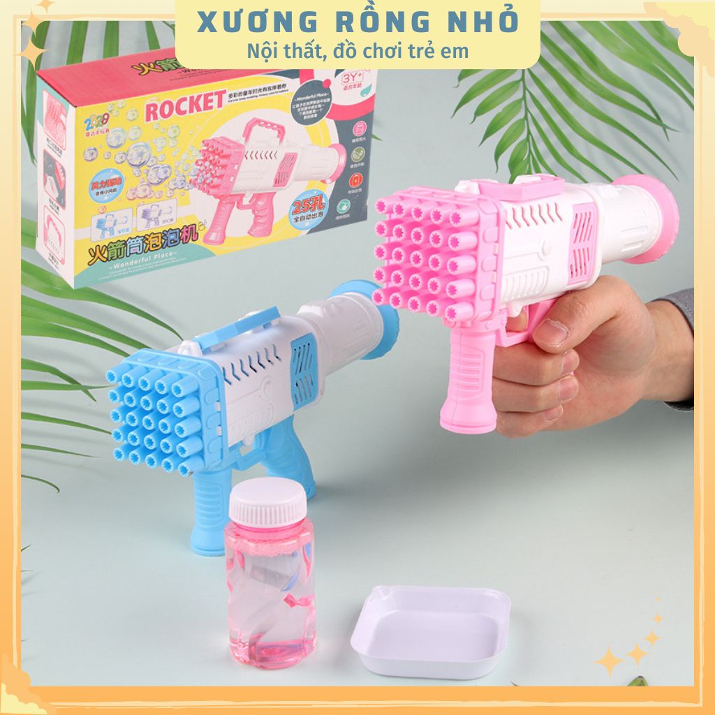 Súng bắn bong bóng xà phòng 32 nòng - ảnh sản phẩm 2