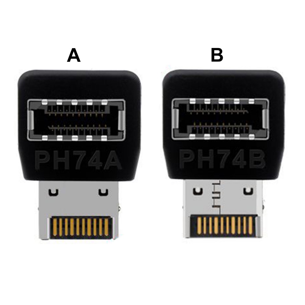 Bộ Chuyển Đổi Bo Mạch Chủ Hoa Hướng Dương Cổng Usb 3.1 Type-C E 90 Độ Cho Máy Tính