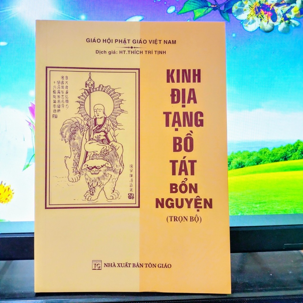 Mã BMLT35 giảm đến 35K Sách - Kinh Địa Tạng Bồ Tát Bổn Nguyện trọn bộ bìa