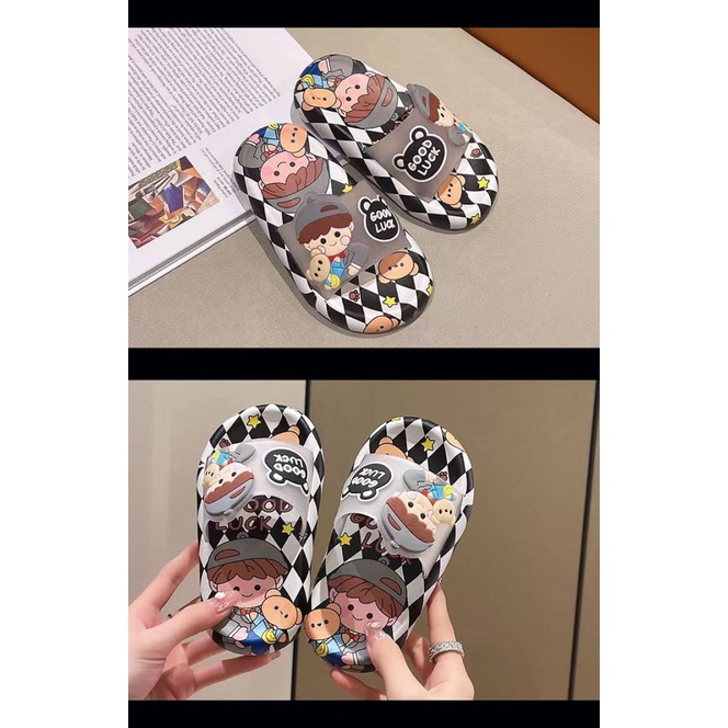 Dép Quai Ngang Hình Trái Cây Thời Trang Cho Bé