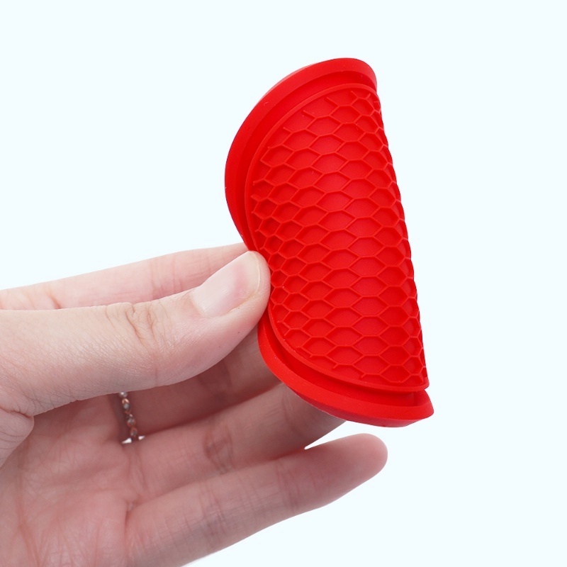 Tấm Lót Ly Hình Tròn Bằng Silicone Cách Nhiệt Chống Trượt Tiện Dụng