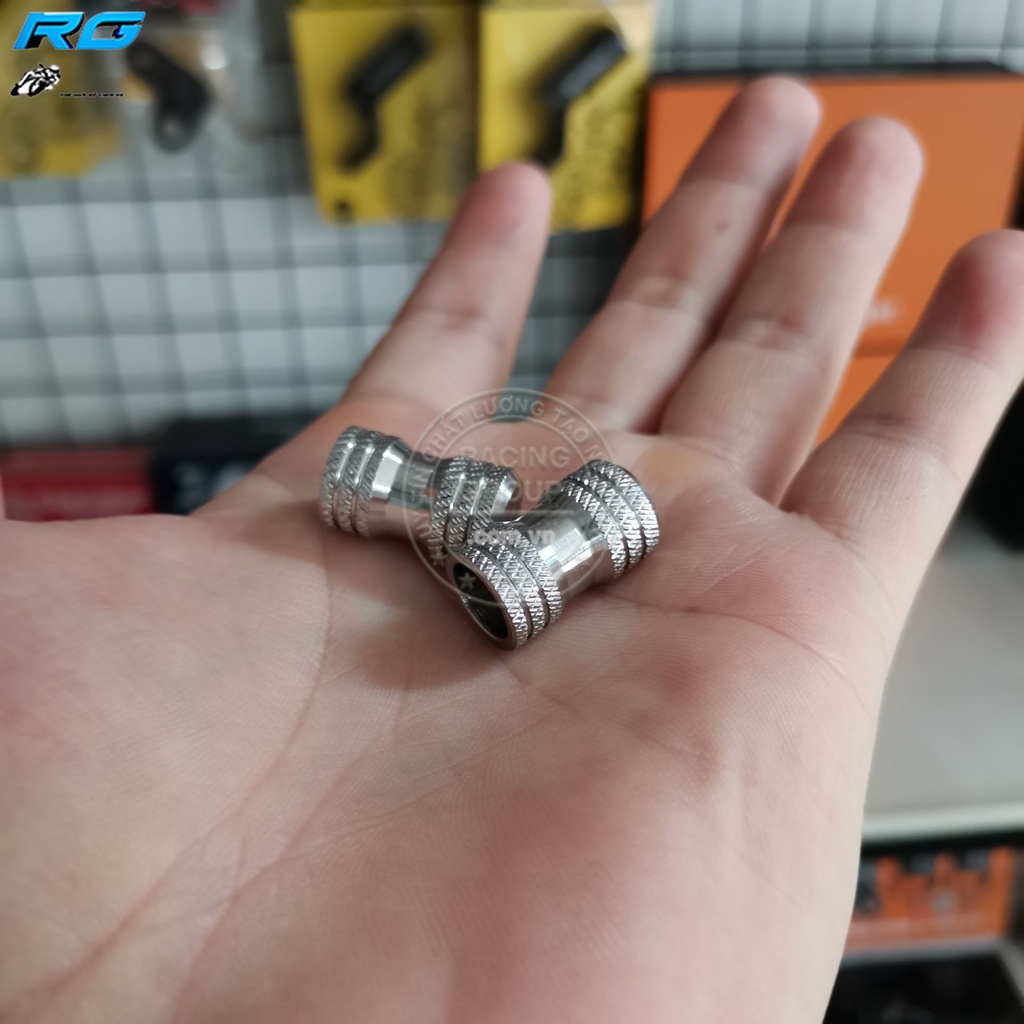 Chụp Van Vòi Salaya Chất Liệu Inox Không Xuống Màu Gắn Cho Mọi Loại Xe (Giá 1 Cặp )