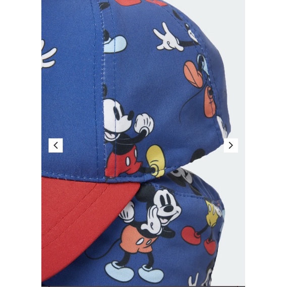 Set 2 mũ bé trai màu xanh pha đỏ hoạ tiết mickey săn sale Uk sz 12-24m