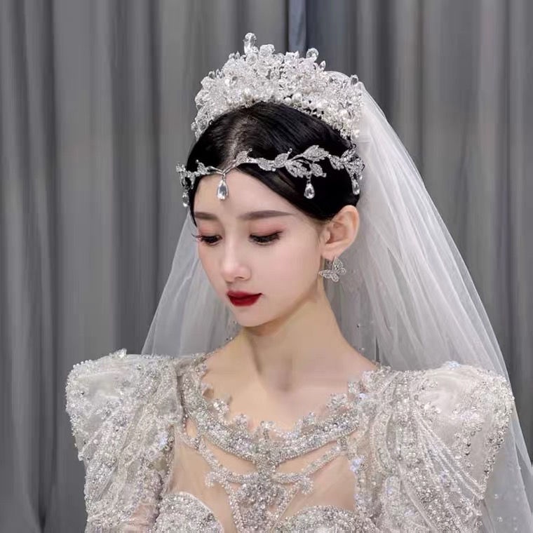 Vương Miện Công Chúa Cao Cấp Sang Trọng Cho Cô Dâu