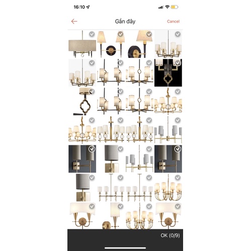 Đèn thả phong cách indochine