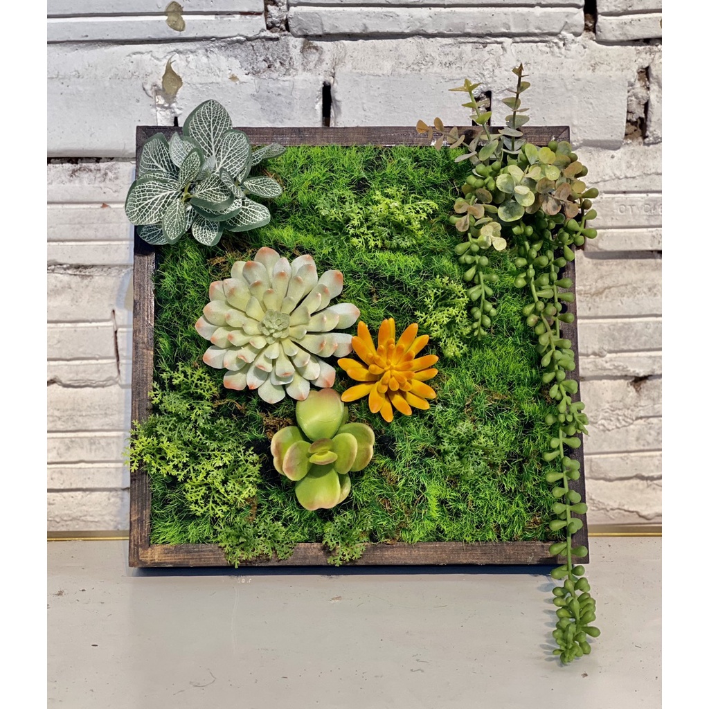 Tranh cây trang trí size 30cm x 30cm - Tranh cây An Thịnh Decor