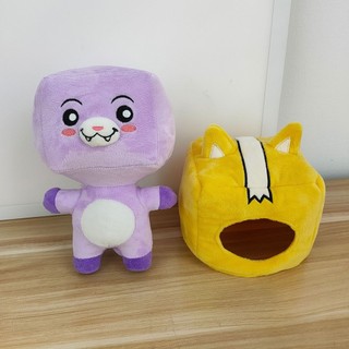 【đồ chơi cho bé】 Lankybox Foxy Rocky Plush Doll Soft Stuffed Toy For Kids Gifts