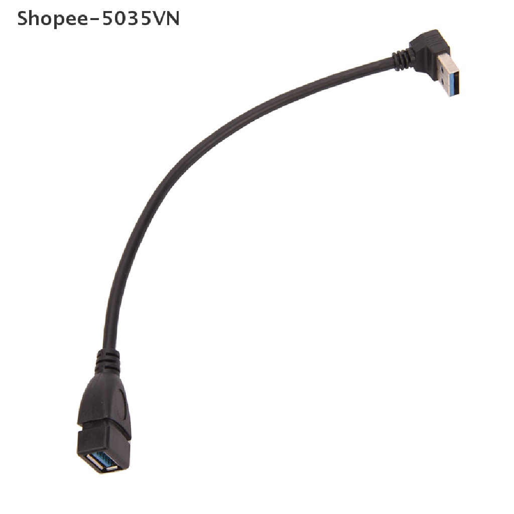 Cáp Mở Rộng Chuyển Đổi Dữ Liệu Đầu Cắm Sang Ổ Cắm USB 3.0 Góc 90 Độ Chuyên Dụng Cáp Mở Rộng Chuyển Đổi Đầu Cắm Sang Ổ Cắm USB 3.0 Góc 90 Độ Vuông 90 Độ Cáp USB 3.0 Góc 90 Độ E 90 Độ E
