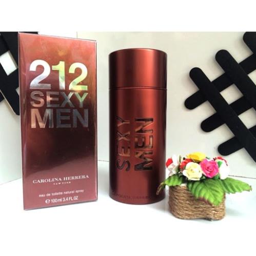 Nước Hoa Carolina Herrera 212 Sexy Men 100ml, Nước hoa nam tính quyến rũ - bingchiliing