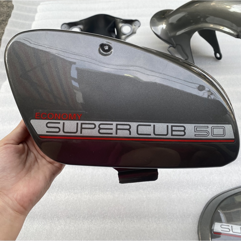 DÀN ÁO XE CUB 81 CÓ TEM  MÀU XÁM