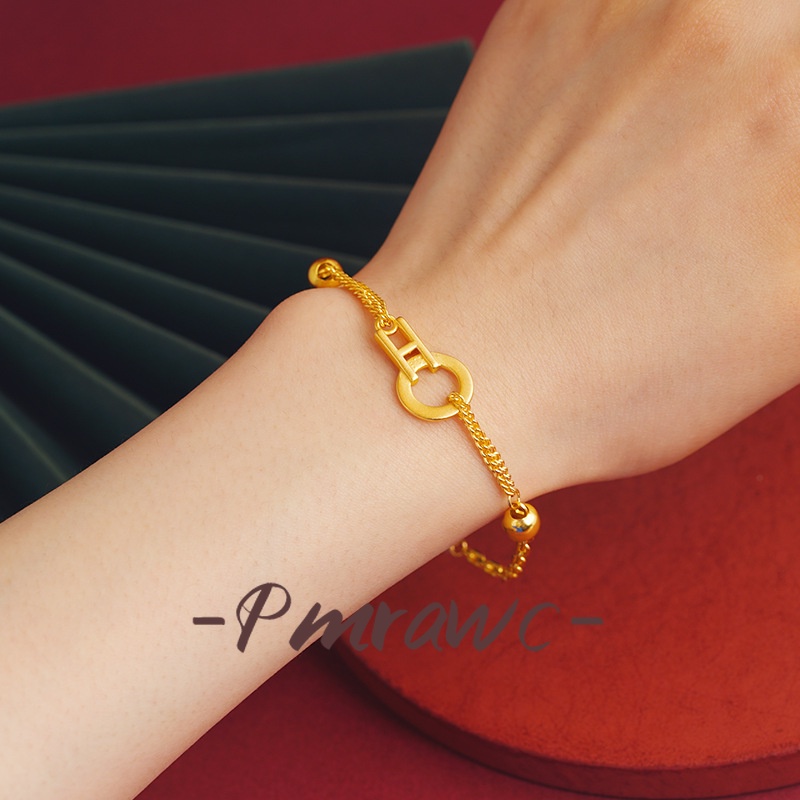 Pmrawc | Vòng Tay Mạ VàNg 24K Phong CáCh Cổ ĐiểN FS145